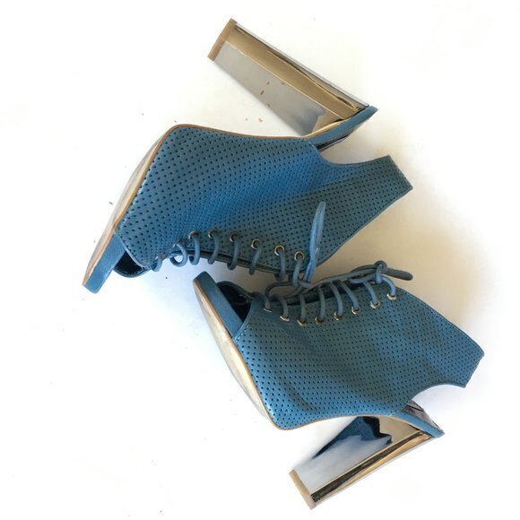 Steve madden Valllie High Heel Lace Up Perforated - Picture 3 of 7